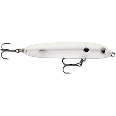Rapala Skitter V 10, 4 12 Oz, Topwater, Vmc 4 Treble Hooks, InshoreFreshwater, Ghost Bone SKV10GHBN